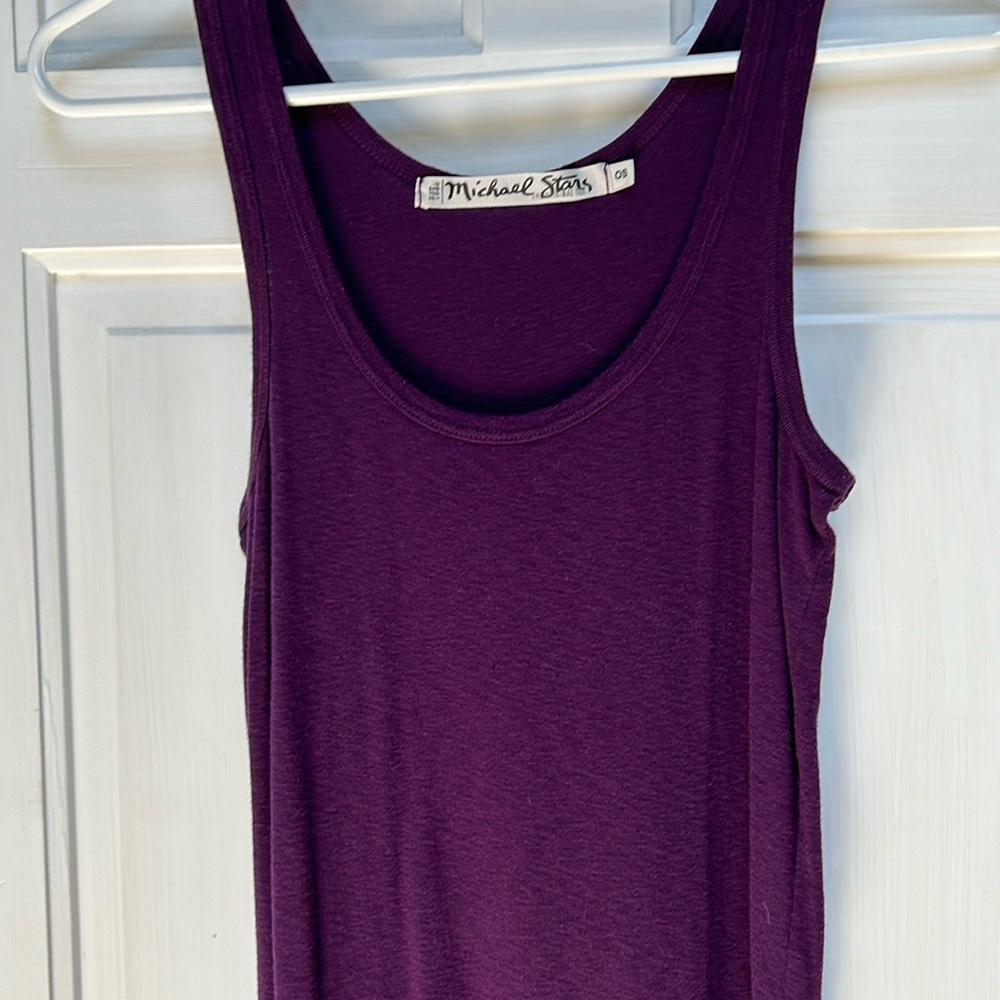 Michael Stars purple tank